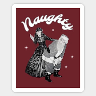 Naughty List Sticker